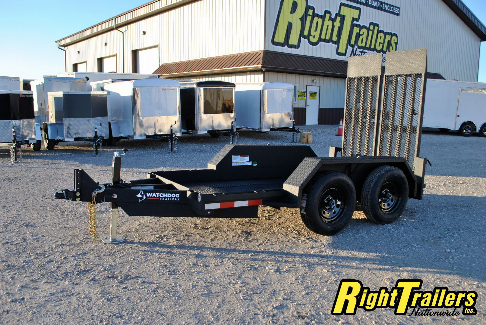 New 2025 Watchdog Trailers 4.5'x10' Equipment Trailer Equipment Trailer