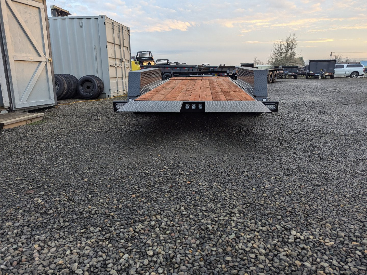 New 2026 Fabform SF204T 20' SPLIT TILT/21K Tilt Trailer