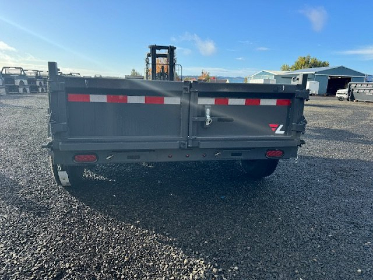 New 2025 Lamar Trailers 77"X10'/10K Dump Trailer 18" SIDES