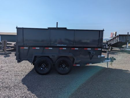 New 2026 LAMAR TRAILERS 77" x 12' -10K Dump Trailer 24" SIDES