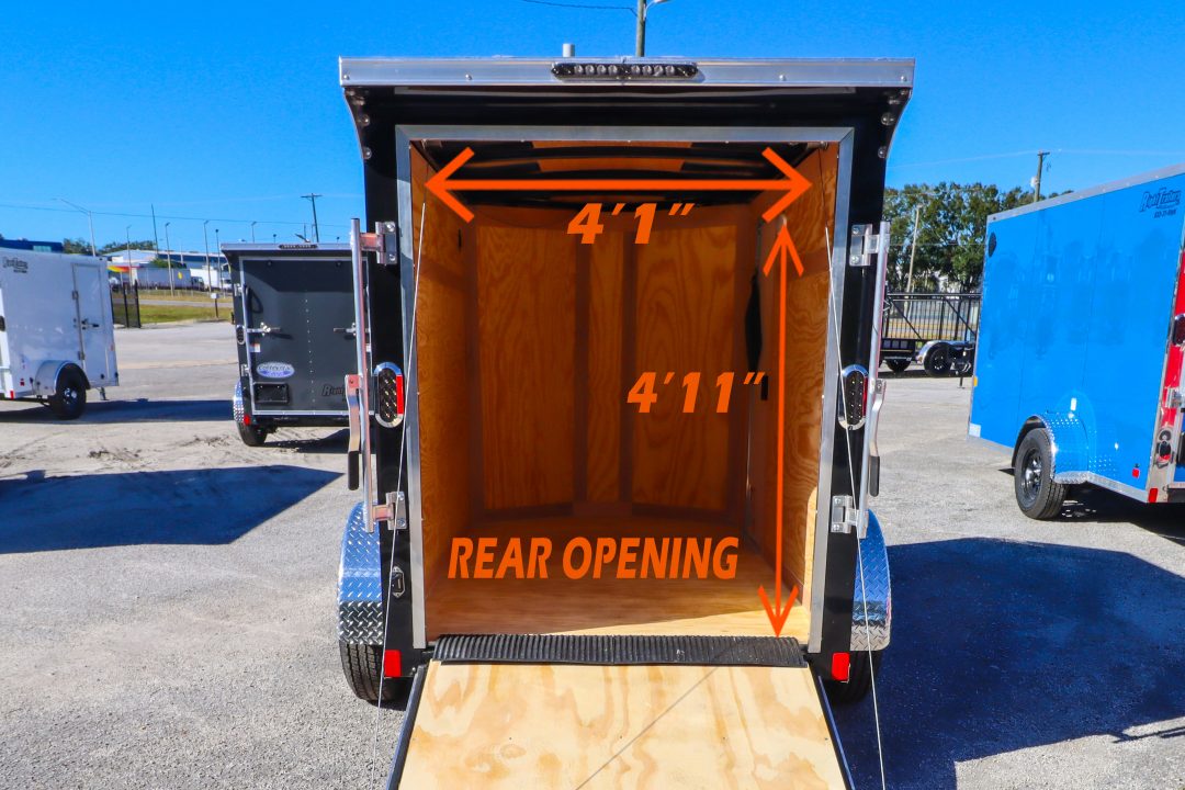 New 2025 5x8 Continental Cargo Trailer