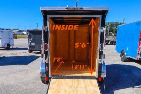 New 2025 5x8 Continental Cargo Trailer