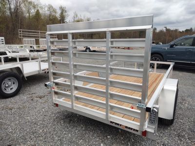 New 2026 Sport Haven AUT5X10 Aluminum Tube Top Utility Trailer