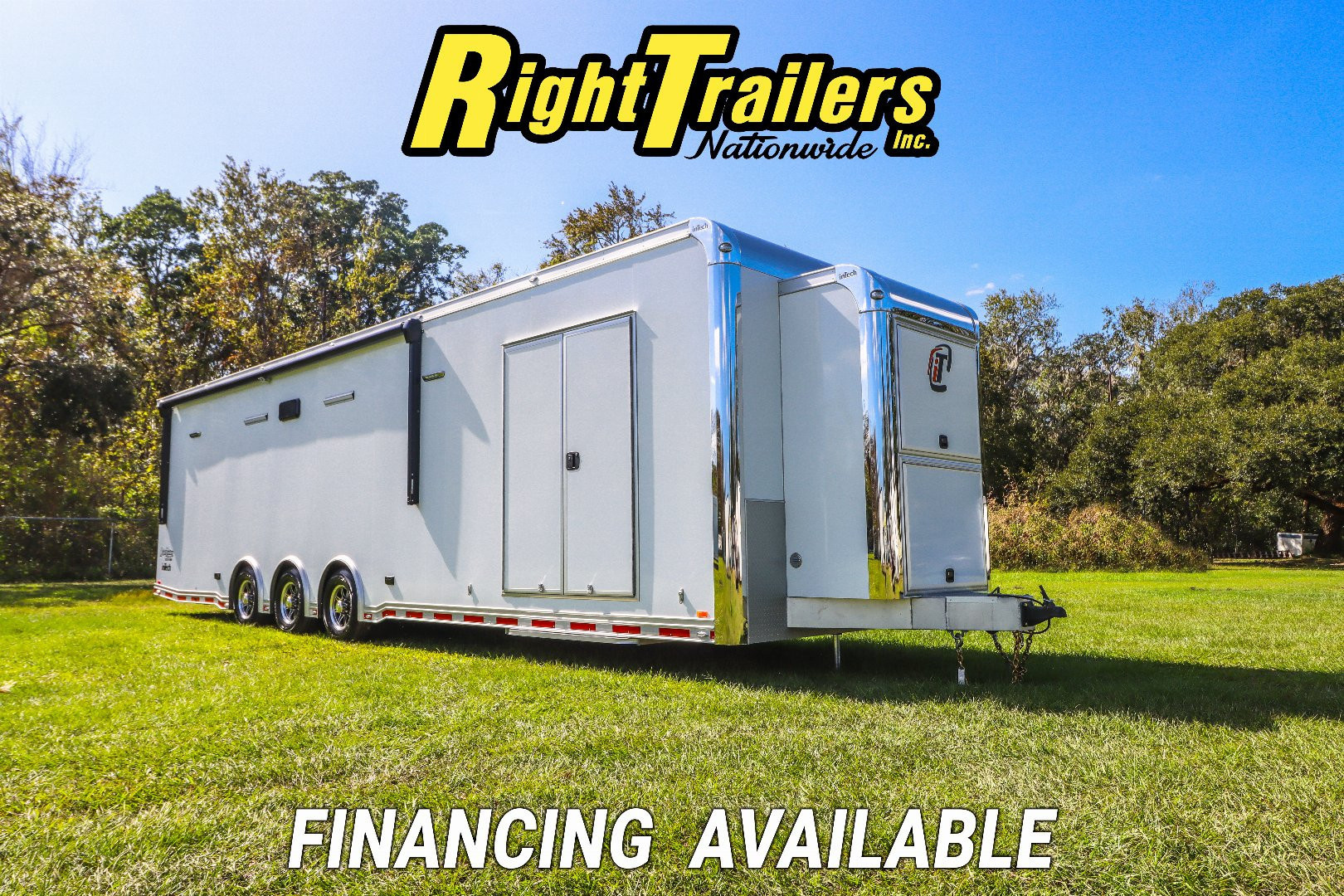 New 2027 inTech Trailers RACE TRAILER Car / Racing Trailer