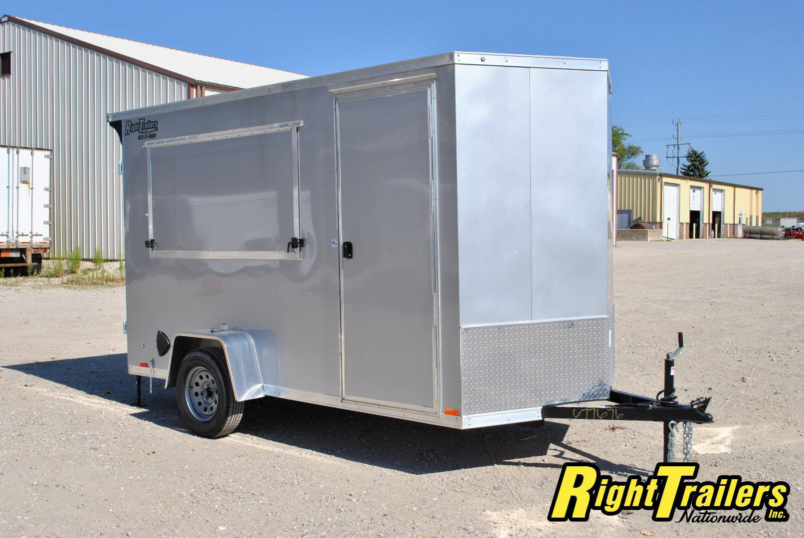 New 2027 RC Trailers 6x12 Concession Trailer Concession