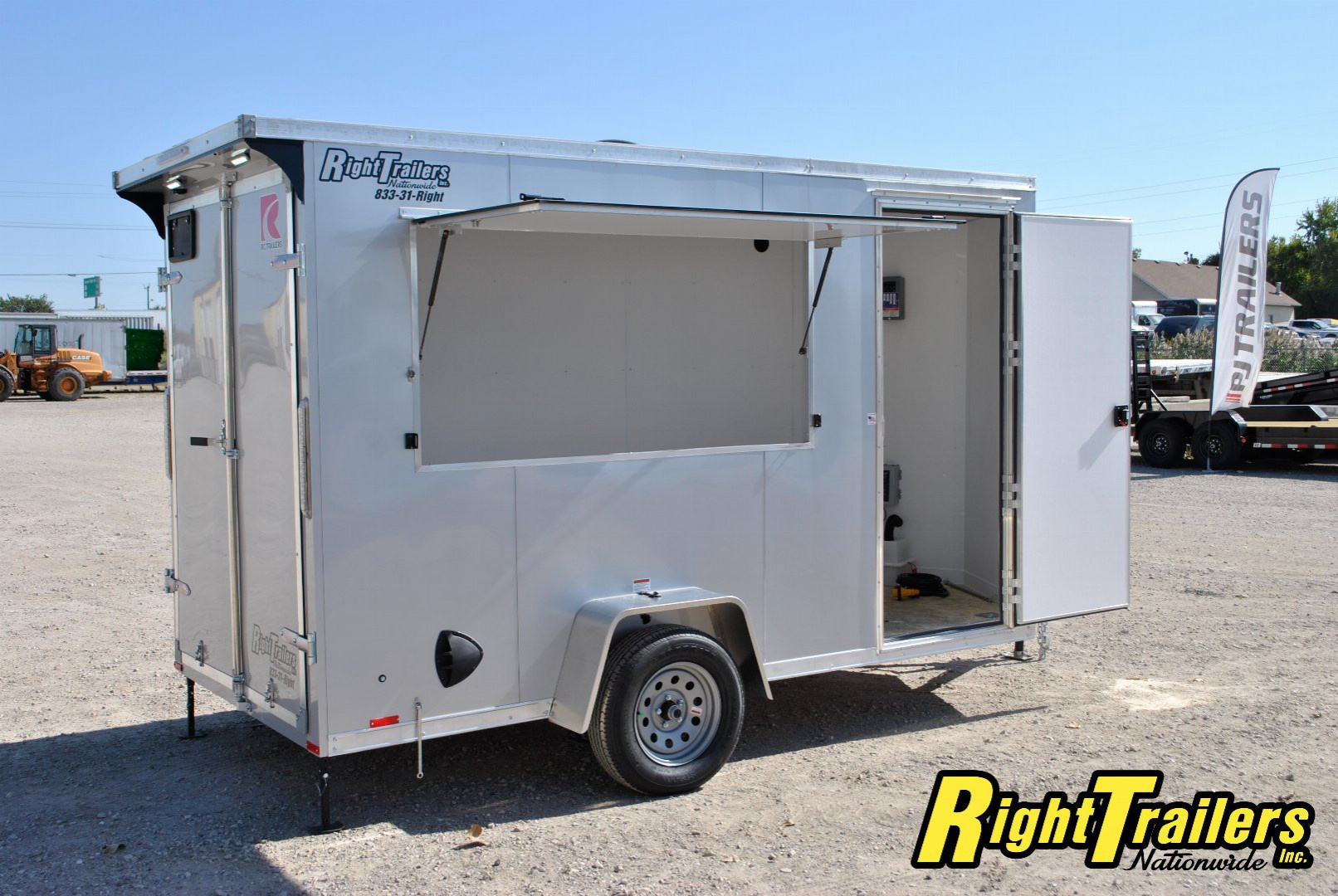 New 2027 RC Trailers 6x12 Concession Trailer Concession