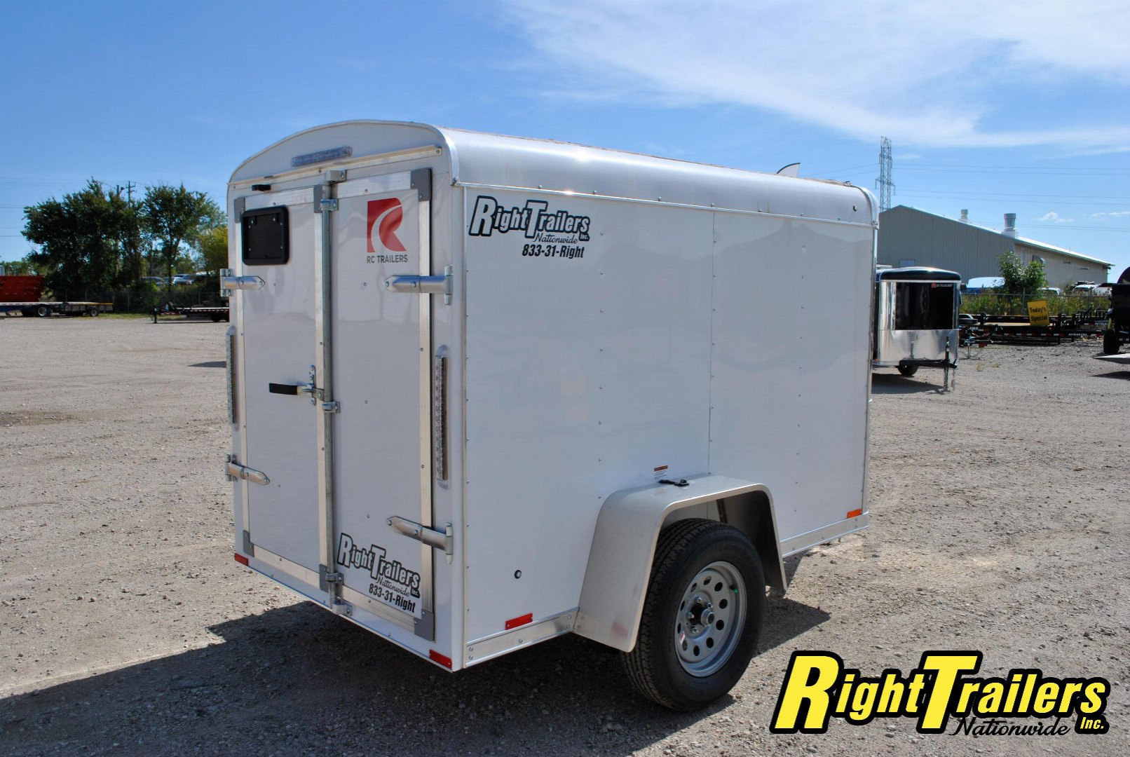 New 5X8 RC Cargo Trailer