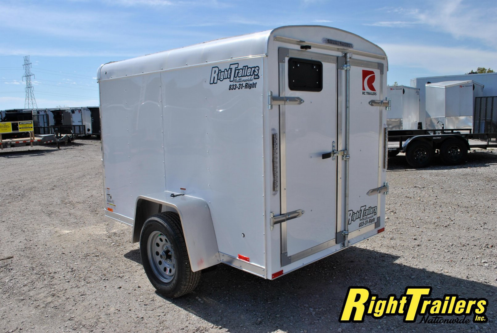 New 5X8 RC Cargo Trailer