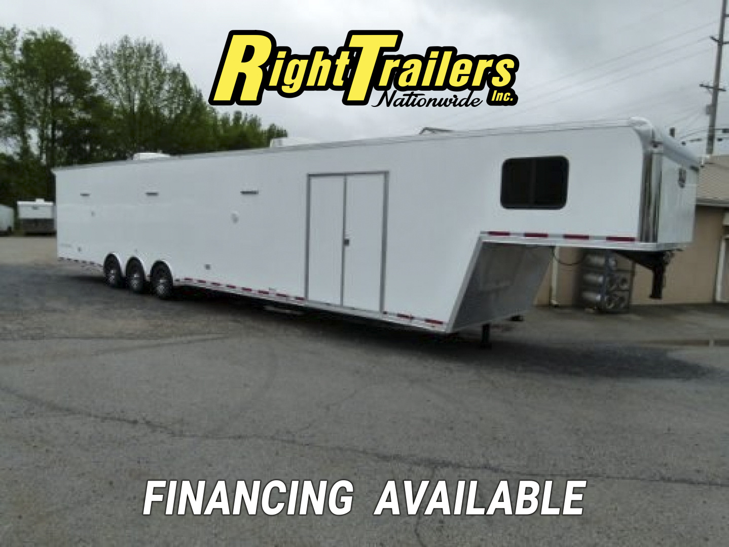 New Vintage Trailers 8.5x48 Race Trailer Car / Racing Trailer