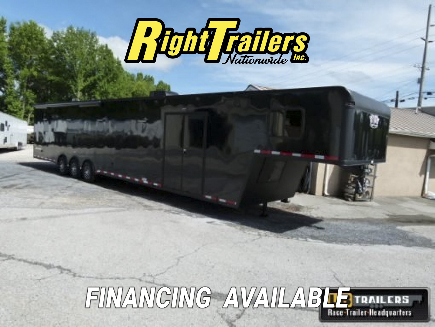 New 8.5x48 Vintage Trailers Pro-Stock Race Trailer