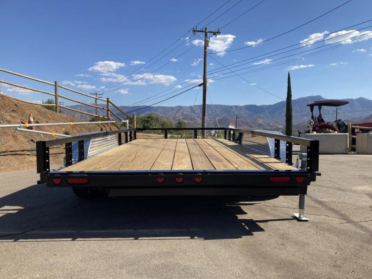 New 2024 PJ Trailers UL 83X16-RAMPS Utility Trailer