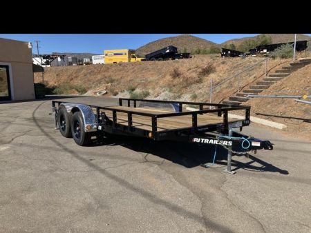 New 2024 PJ Trailers UL 83X16-RAMPS Utility Trailer