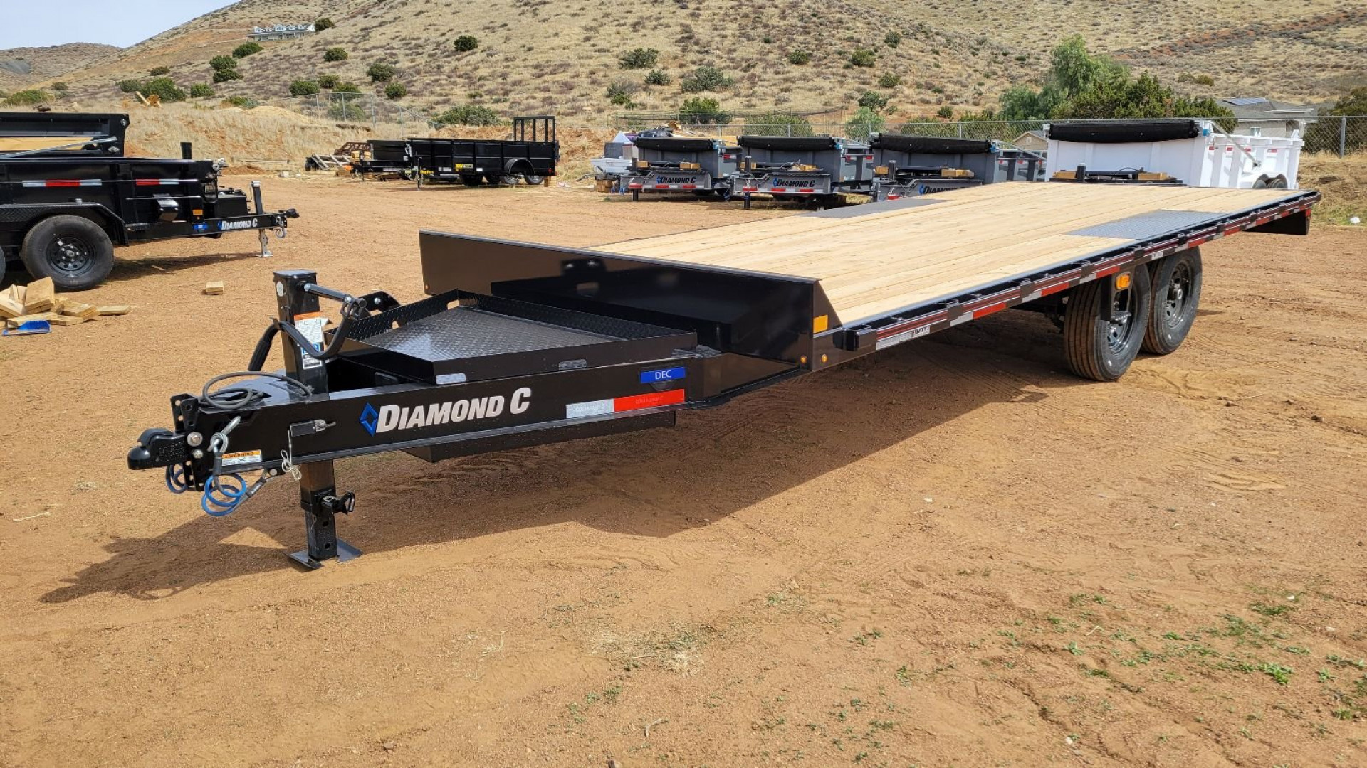 New 2025 Diamond C Trailers DEC20X102 Equipment Trailer