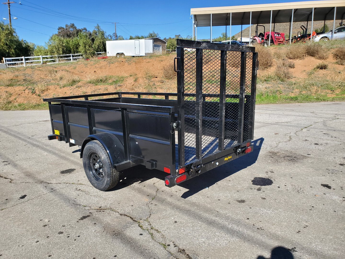 New 2024 Big Tex Trailers 30SV-08 Landscape Trailer