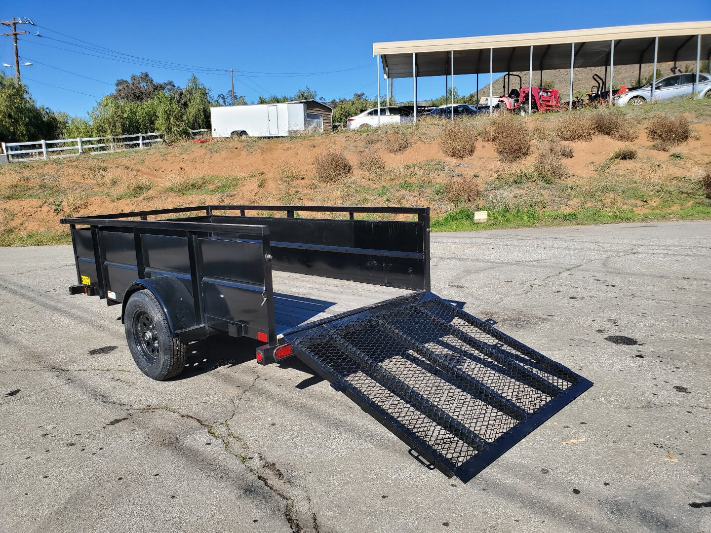 New 2024 Big Tex Trailers 30SV-08 Landscape Trailer