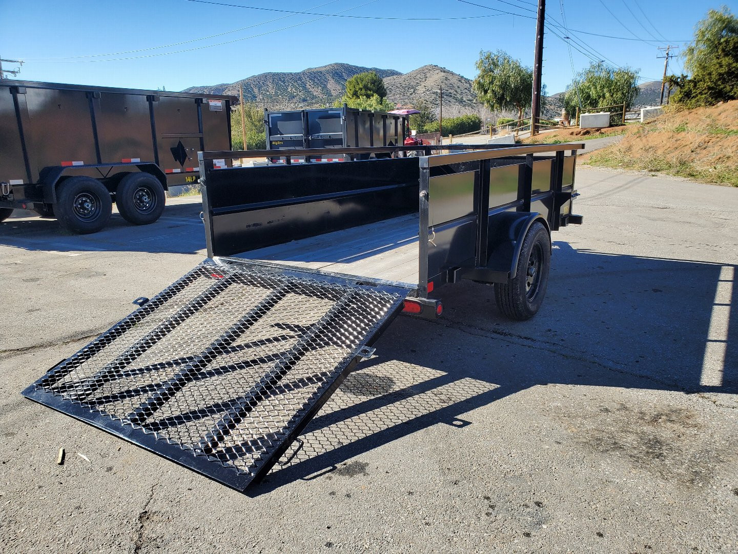 New 2024 Big Tex Trailers 30SV-08 Landscape Trailer