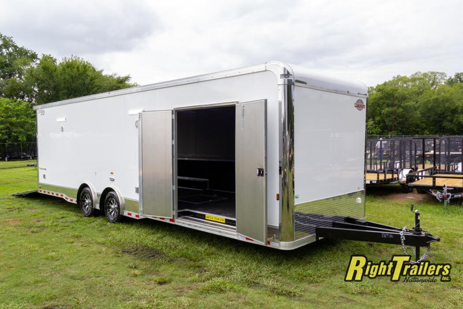 New 8.5x30 Cargo Mate Racing Trailer GAEL8.530TA4