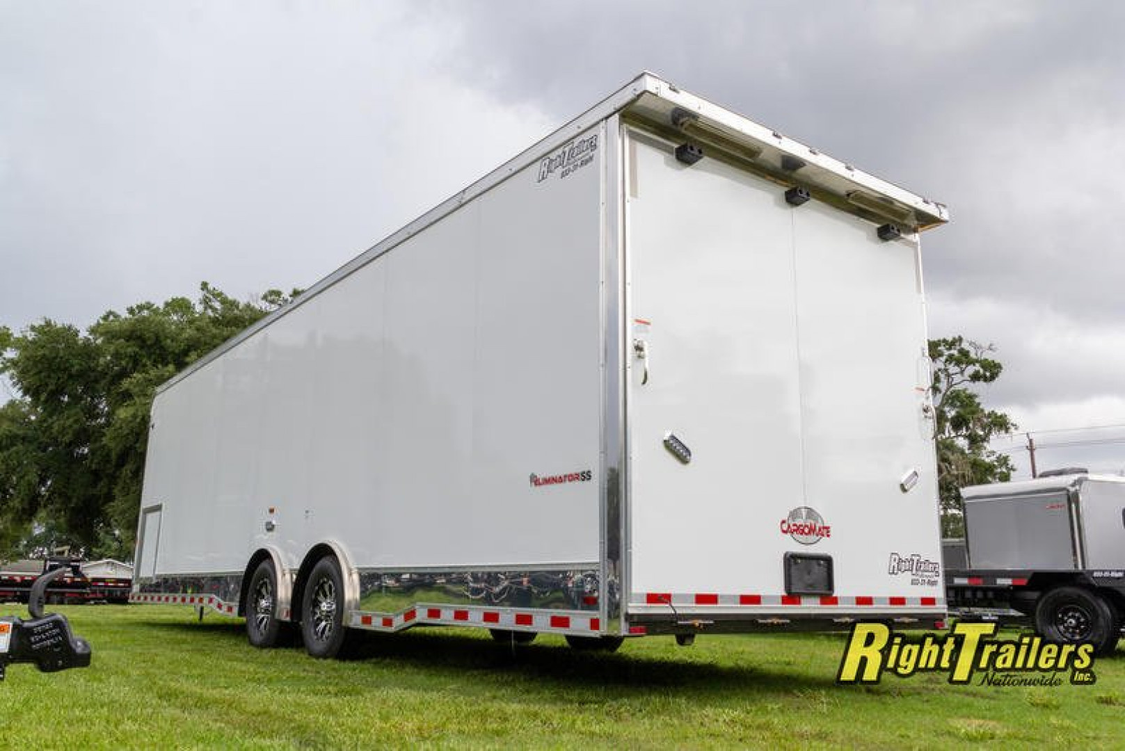 New 8.5x30 Cargo Mate Racing Trailer GAEL8.530TA4