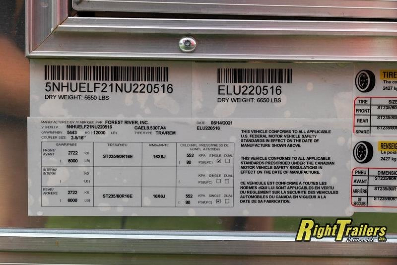 New 8.5x30 Cargo Mate Racing Trailer GAEL8.530TA4