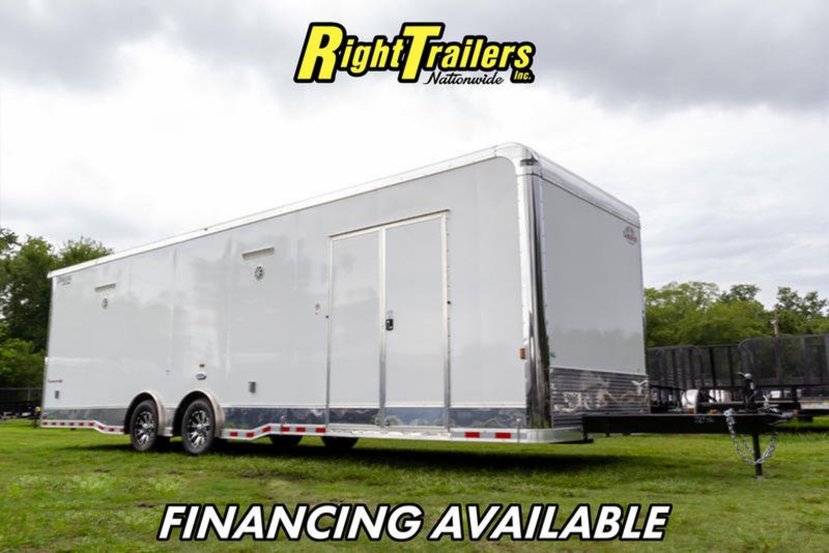 New 8.5x30 Cargo Mate Racing Trailer GAEL8.530TA4