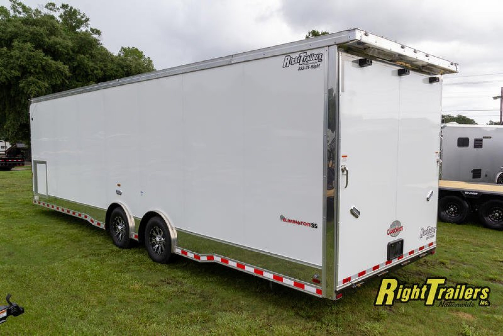 New 8.5x30 Cargo Mate Racing Trailer GAEL8.530TA4