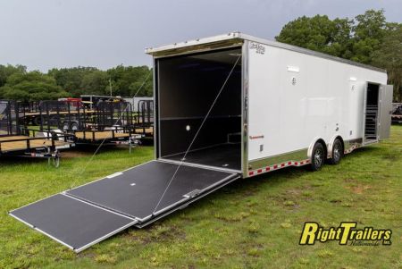New 8.5x30 Cargo Mate Racing Trailer GAEL8.530TA4