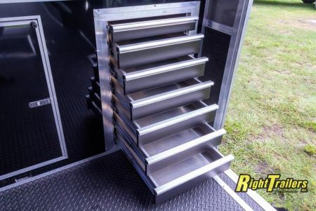 New 8.5x30 Cargo Mate Racing Trailer GAEL8.530TA4