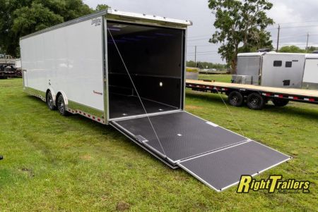 New 8.5x30 Cargo Mate Racing Trailer GAEL8.530TA4
