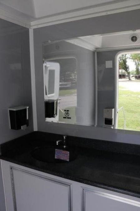 Used 2020 2 Station Restroom Trailer Forest River