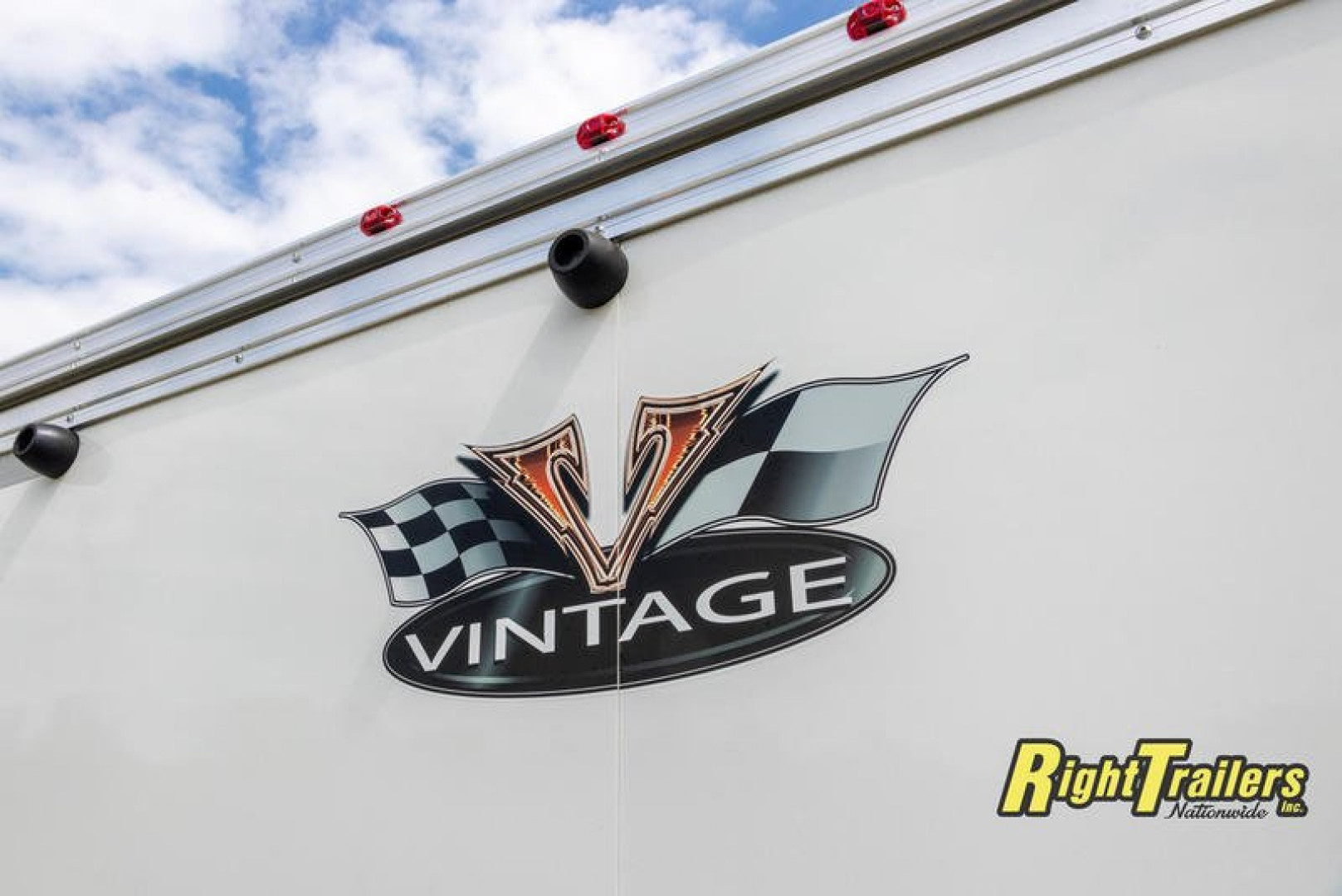 New Vintage Trailers P848G Car / Racing Trailer