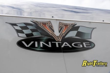 New Vintage Trailers P848G Car / Racing Trailer