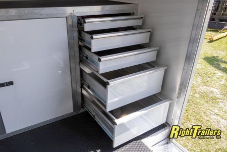 New Vintage Trailers P848G Car / Racing Trailer