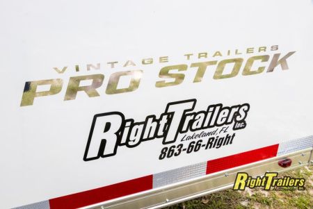 New Vintage Trailers P848G Car / Racing Trailer