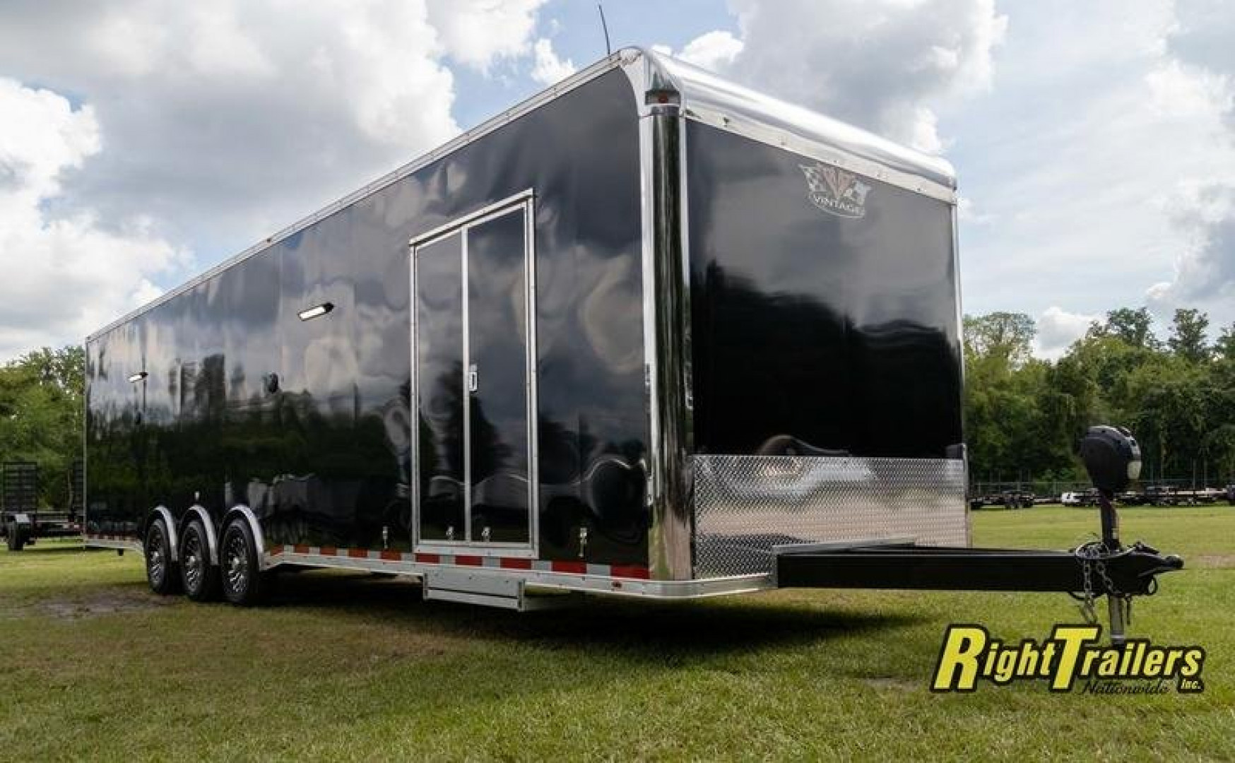 New 8.5x34 Vintage Pro Stock Series Race Trailer P834