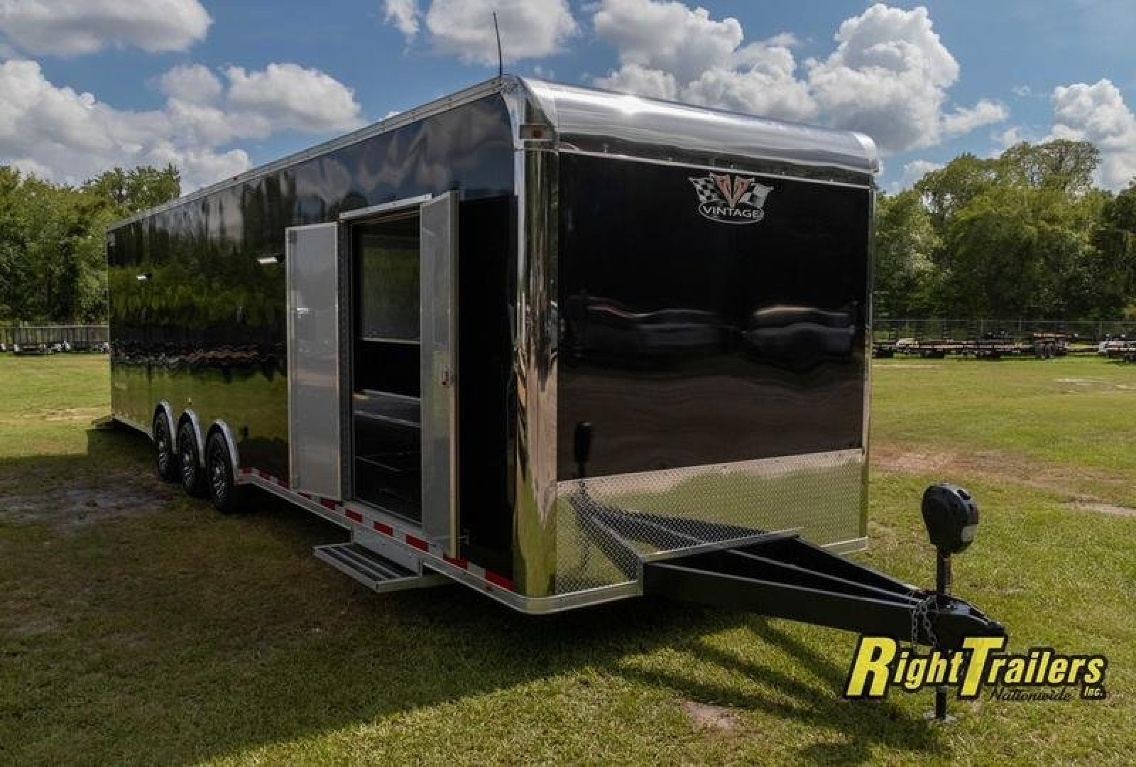 New 8.5x34 Vintage Pro Stock Series Race Trailer P834