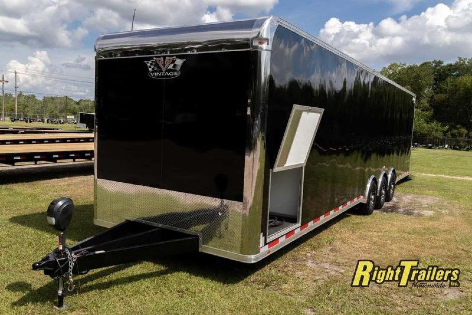 New 8.5x34 Vintage Pro Stock Series Race Trailer P834