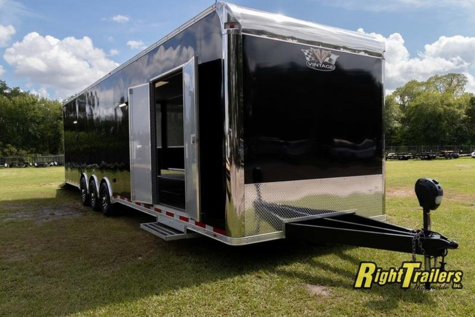 New 8.5x34 Vintage Pro Stock Series Race Trailer P834