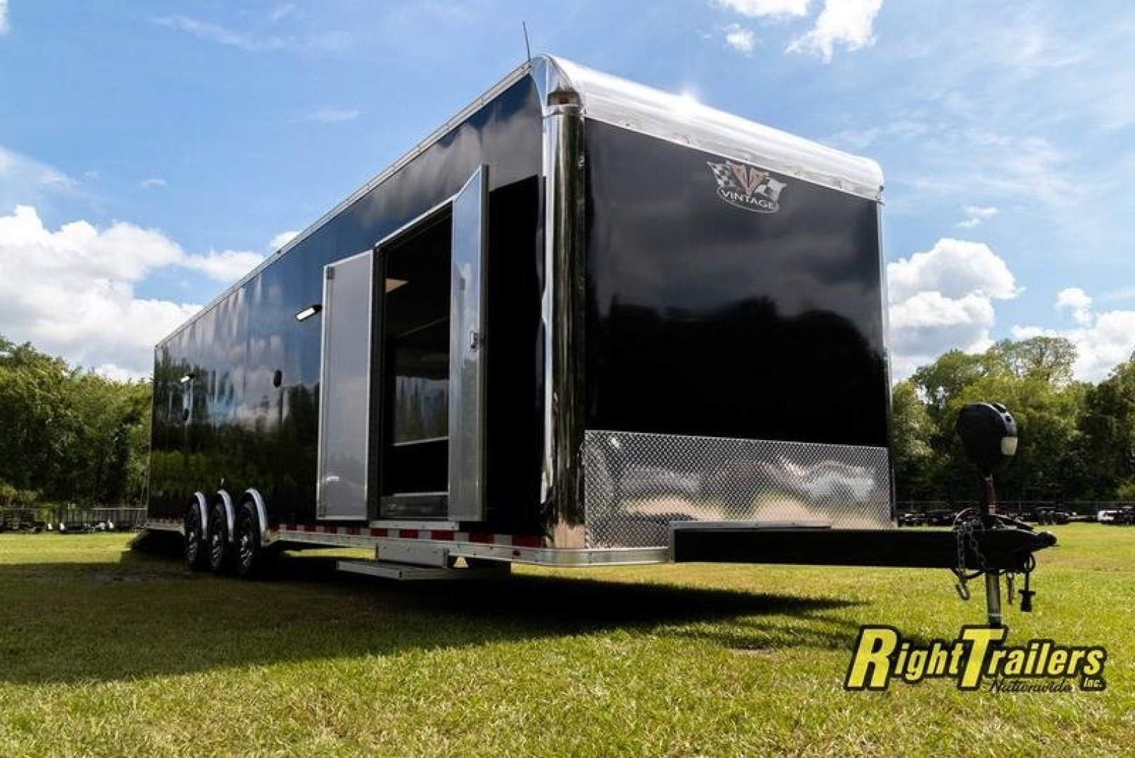New 8.5x34 Vintage Pro Stock Series Race Trailer P834