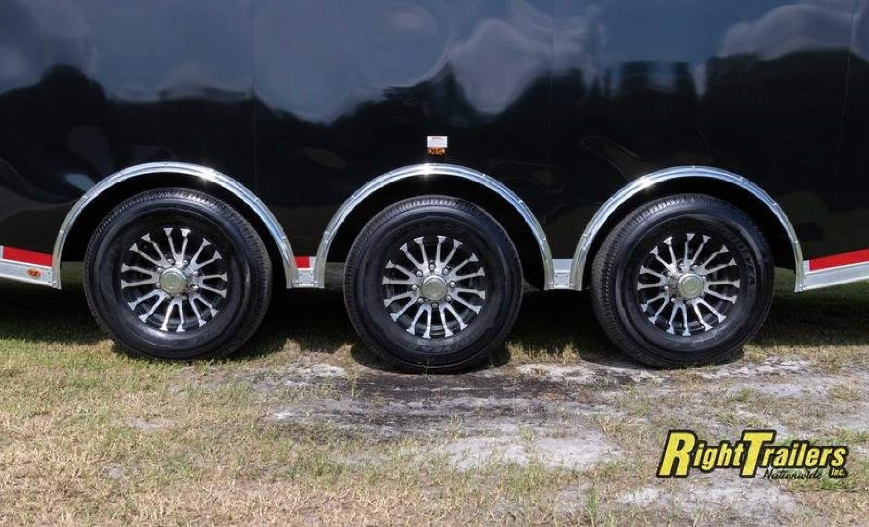 New 8.5x34 Vintage Pro Stock Series Race Trailer P834