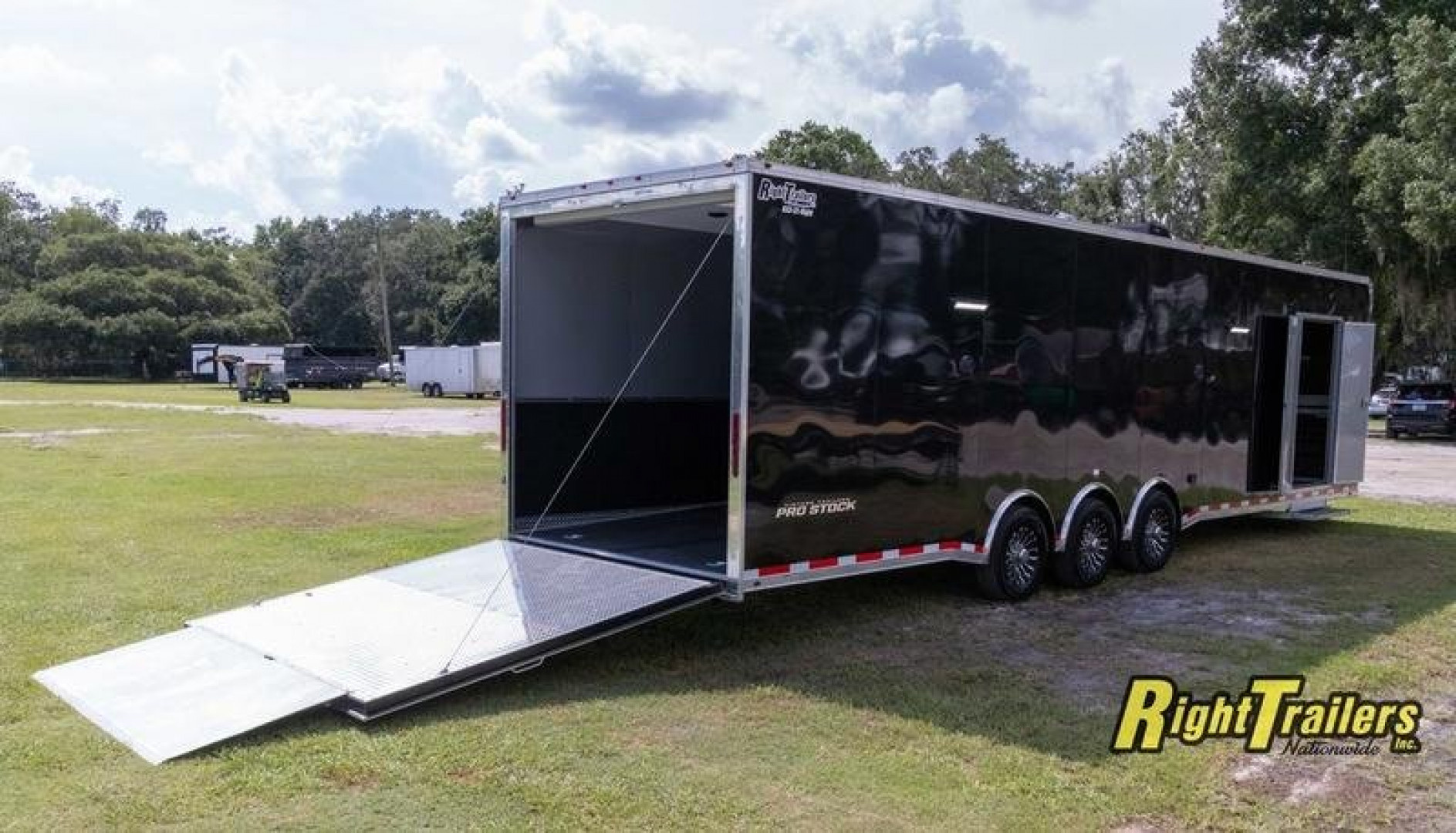 New 8.5x34 Vintage Pro Stock Series Race Trailer P834