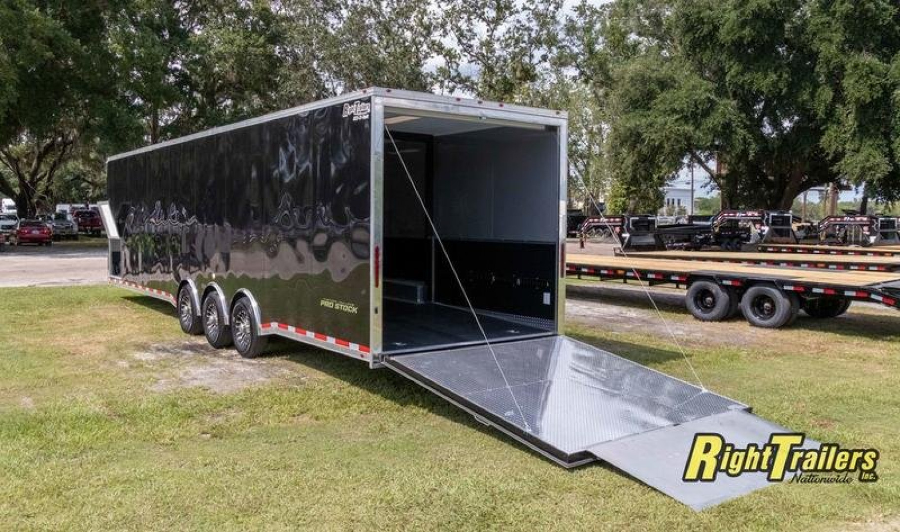 New 8.5x34 Vintage Pro Stock Series Race Trailer P834