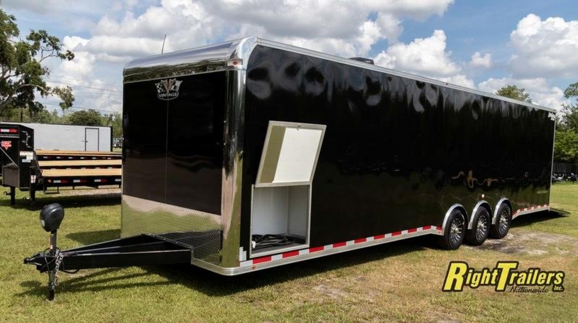New 8.5x34 Vintage Pro Stock Series Race Trailer P834