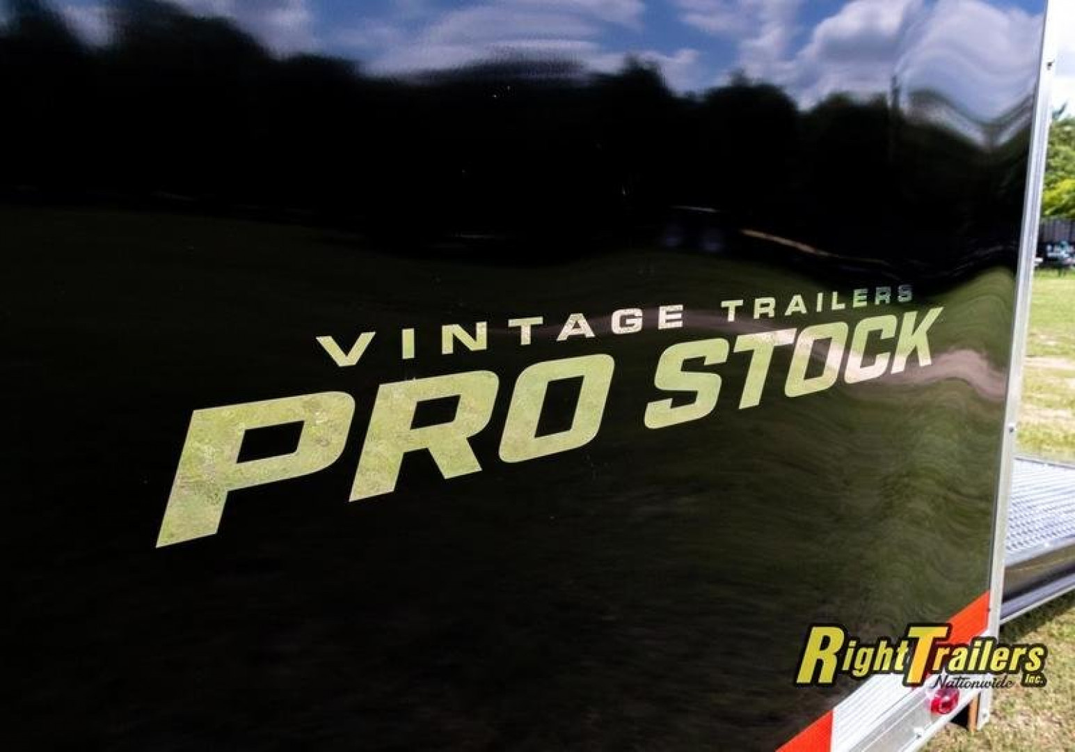 New 8.5x34 Vintage Pro Stock Series Race Trailer P834