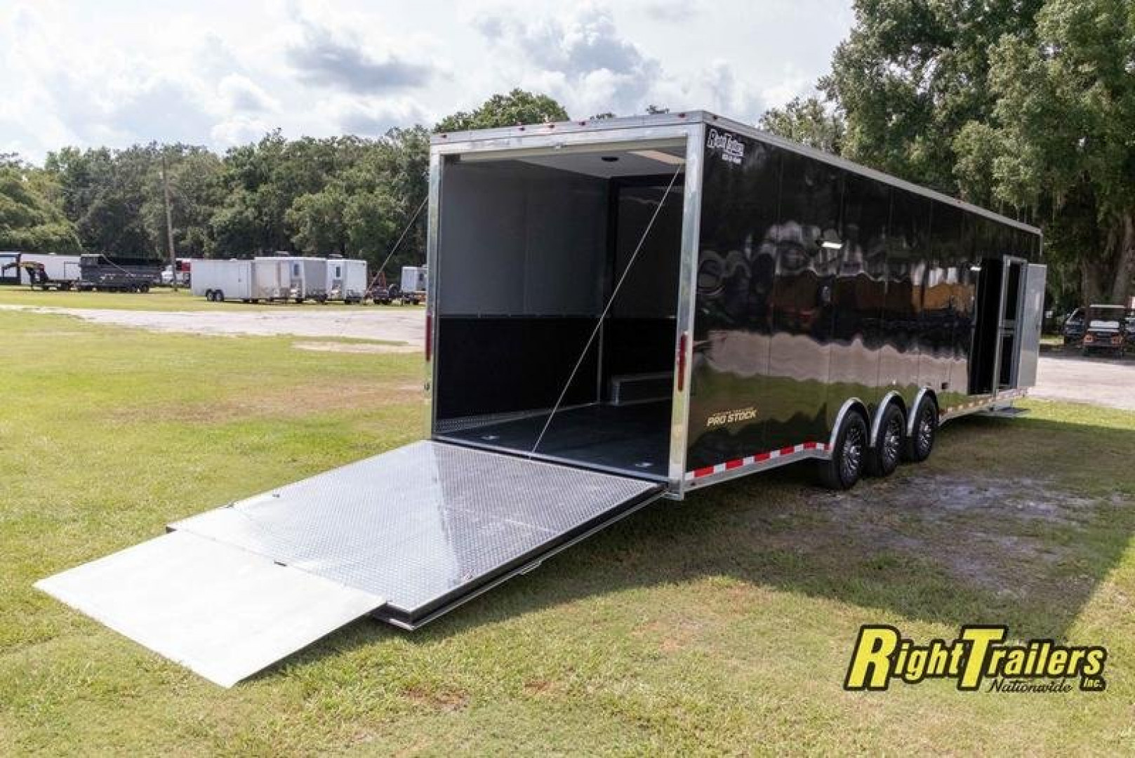 New 8.5x34 Vintage Pro Stock Series Race Trailer P834