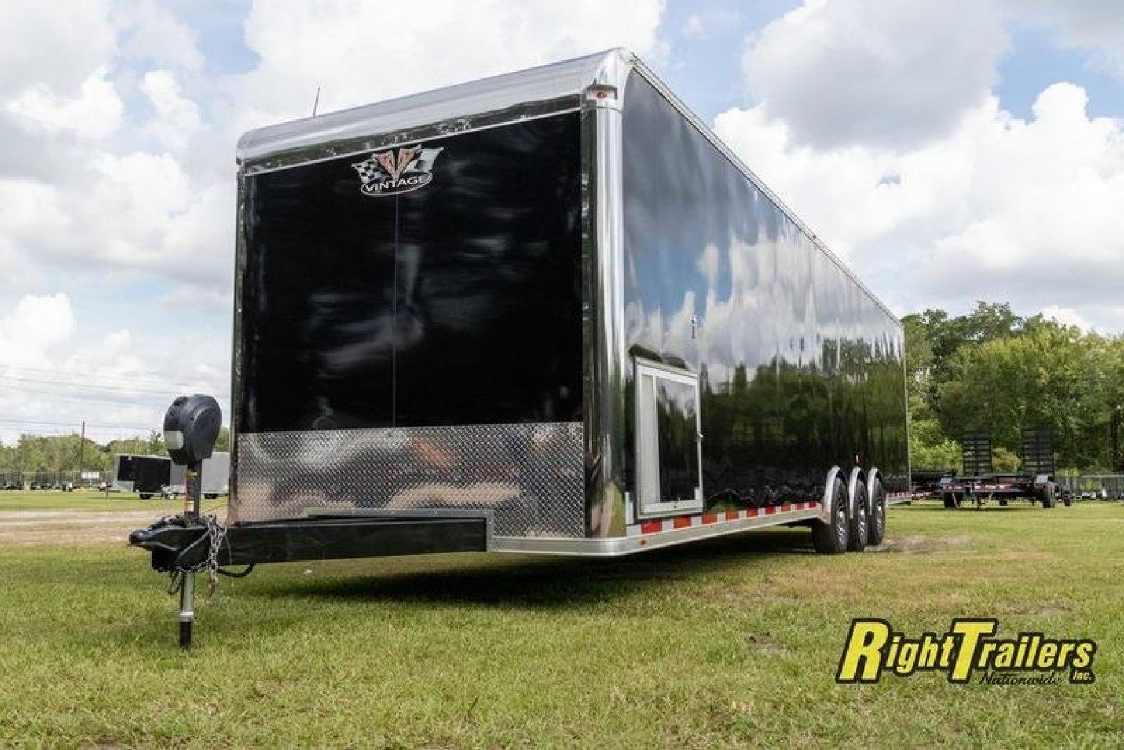 New 8.5x34 Vintage Pro Stock Series Race Trailer P834
