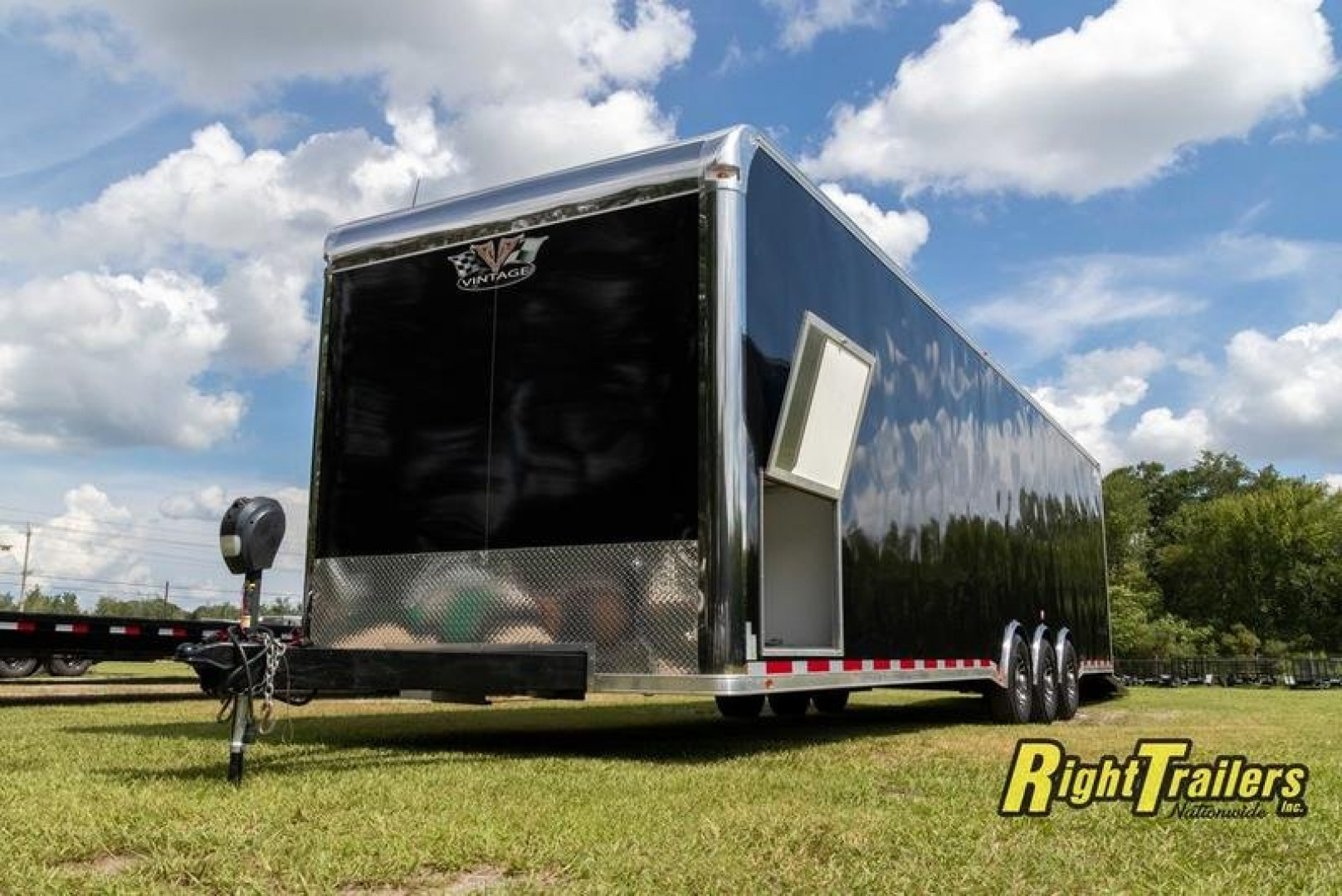 New 8.5x34 Vintage Pro Stock Series Race Trailer P834