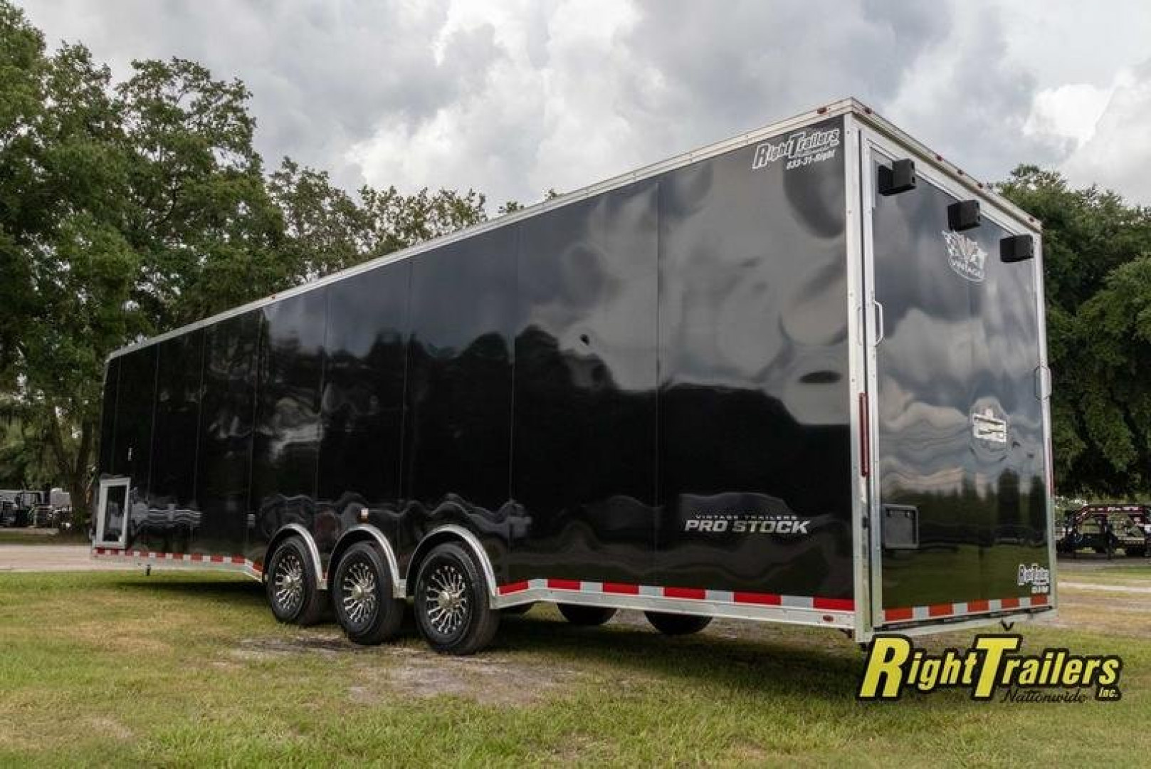 New 8.5x34 Vintage Pro Stock Series Race Trailer P834