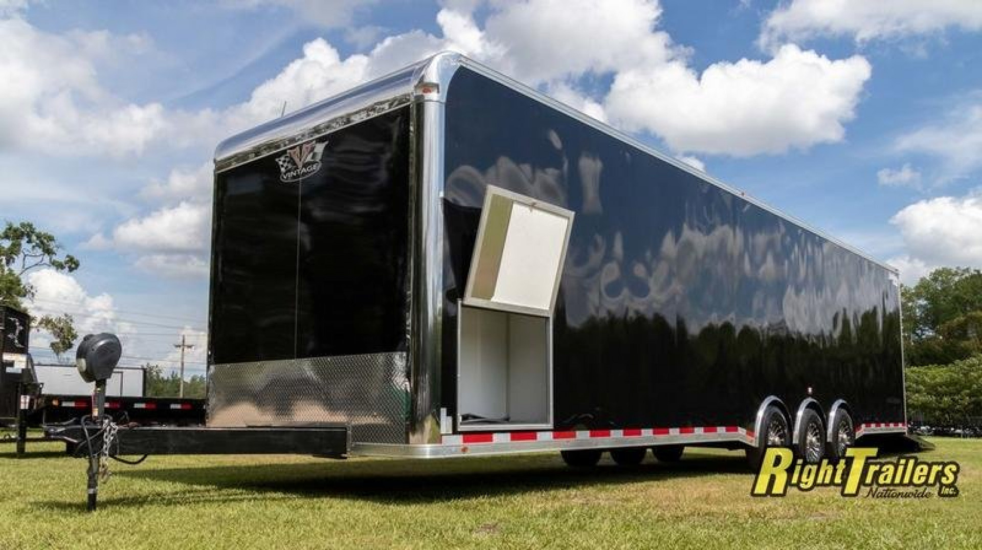 New 8.5x34 Vintage Pro Stock Series Race Trailer P834
