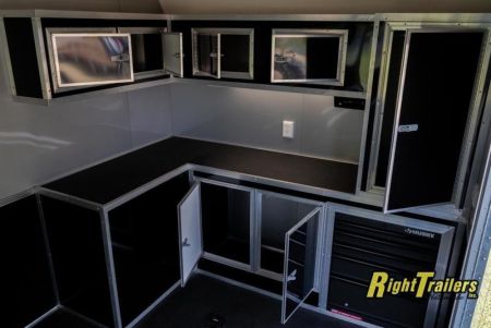 New 8.5x34 Vintage Pro Stock Series Race Trailer P834