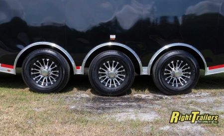 New 8.5x34 Vintage Pro Stock Series Race Trailer P834